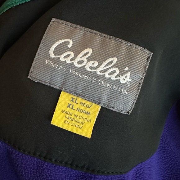 Cabela’s Black Zippered Lightweight Jacket Womens XL - Picture 10 of 12